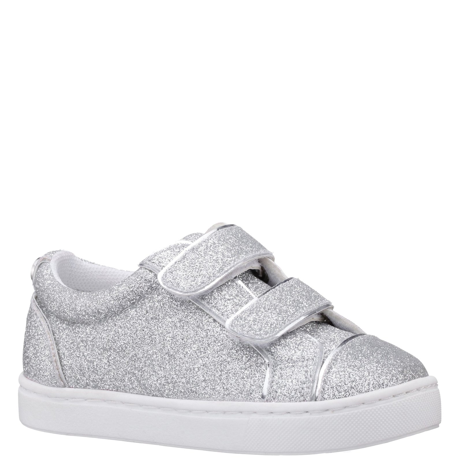 Nina Shoes Girls Portia Toddler-Silver-Glitter