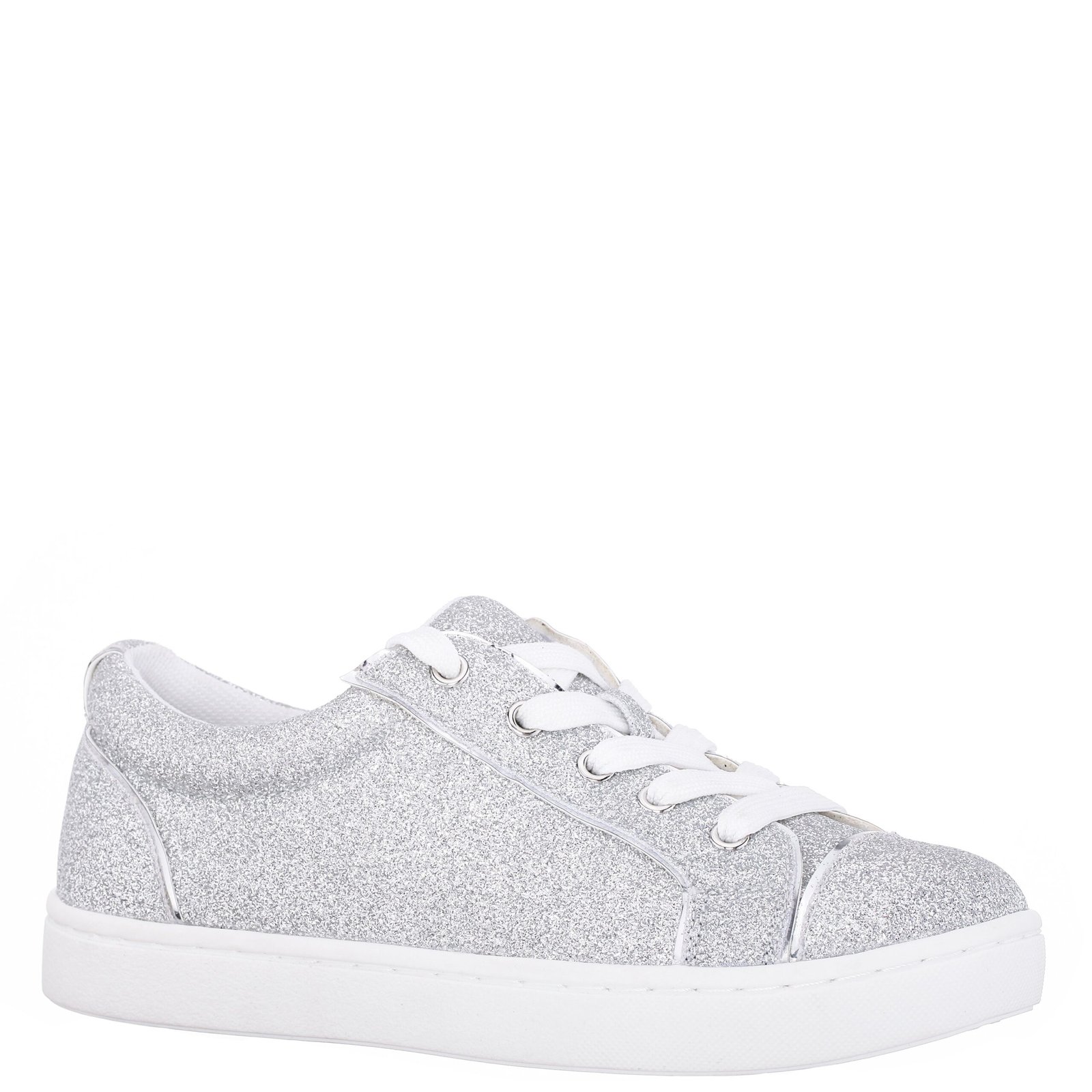 Nina Shoes Girls Portia Silver-Glitter
