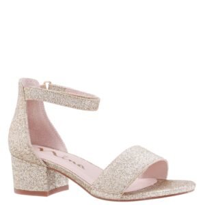 Nina Shoes Girls Rejina Platino-Glitter