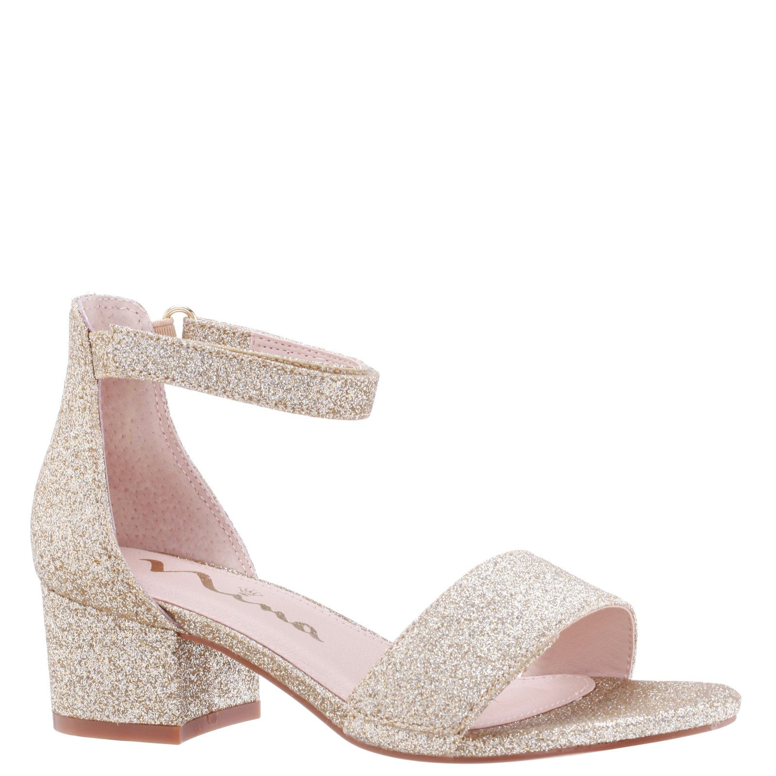 Nina Shoes Girls Rejina Platino-Glitter