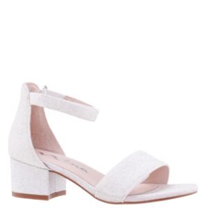 Nina Shoes Girls Rejina White-Glitter
