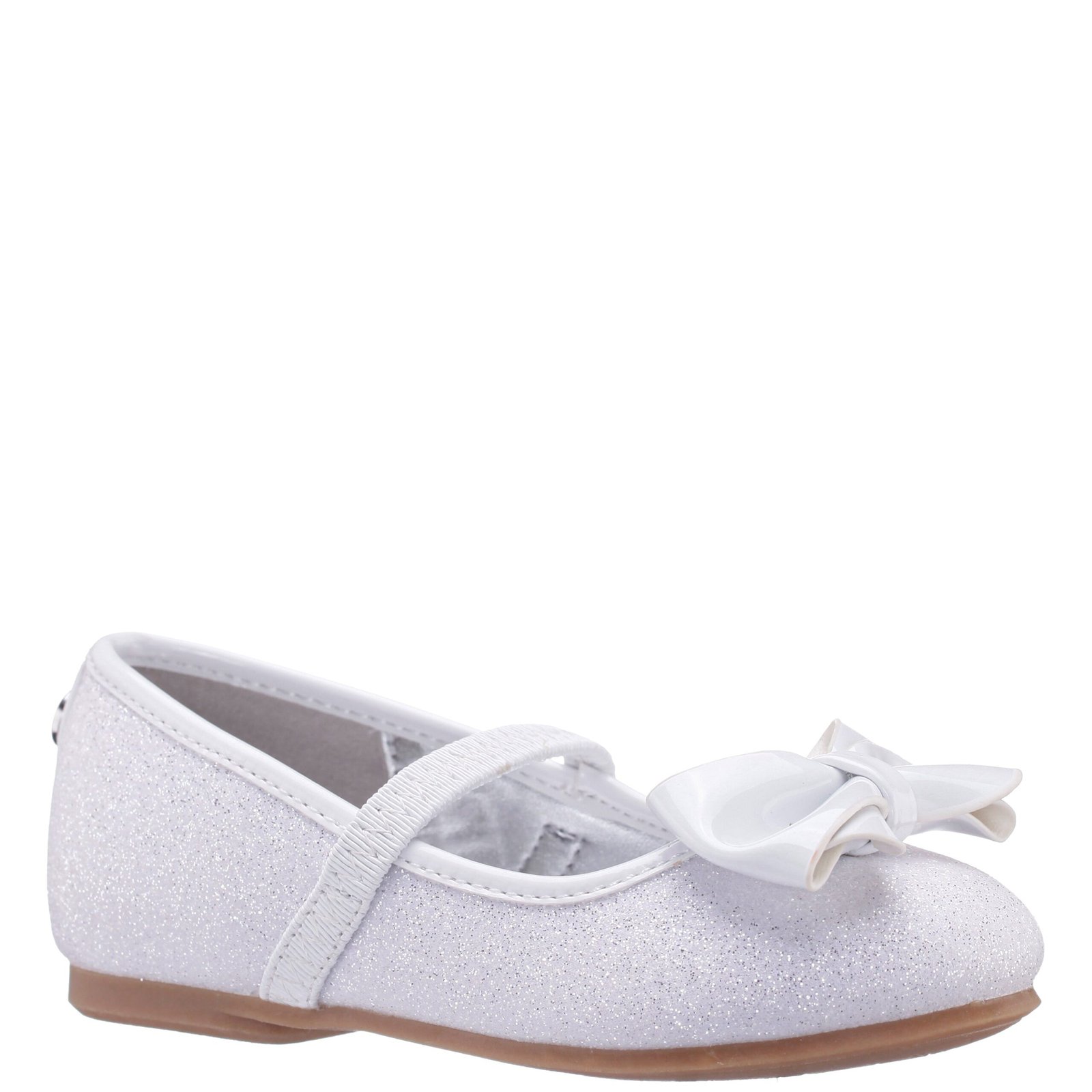 Nina Shoes Girls Rose White Ballet Flat-Shoe Flats