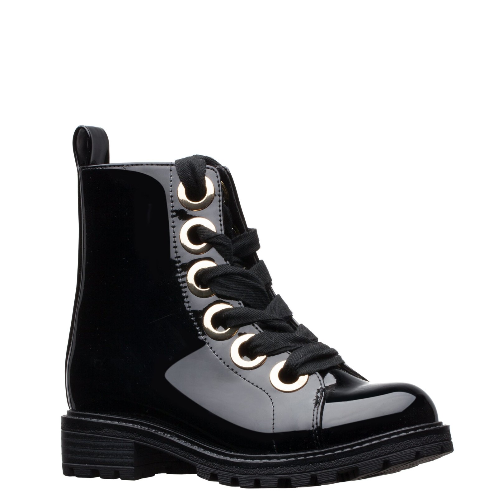 Nina Shoes Girls Saskia Black Patent