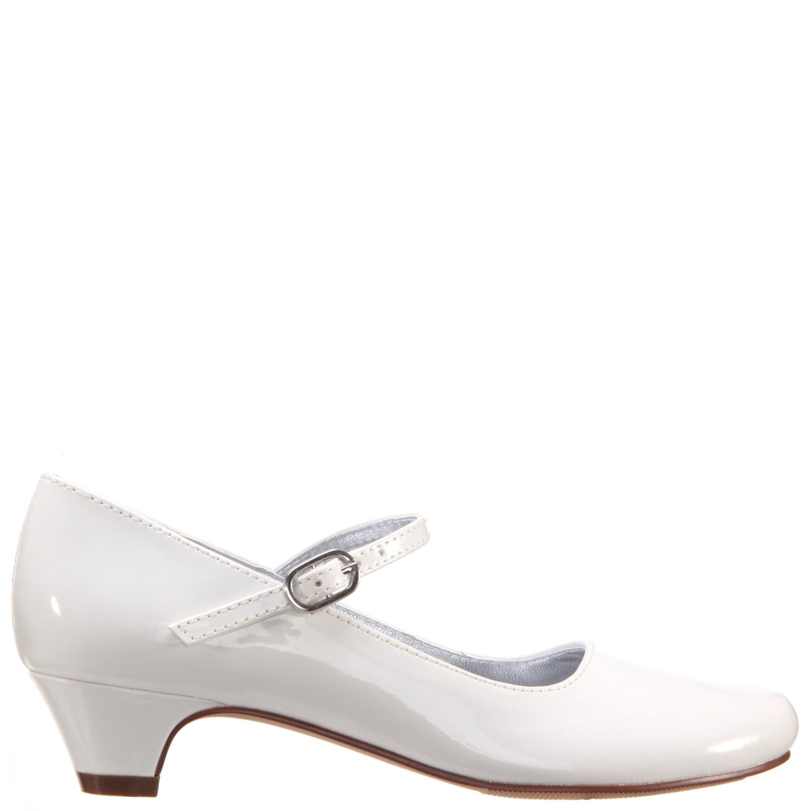 Nina Shoes Girls Seeley White Patent