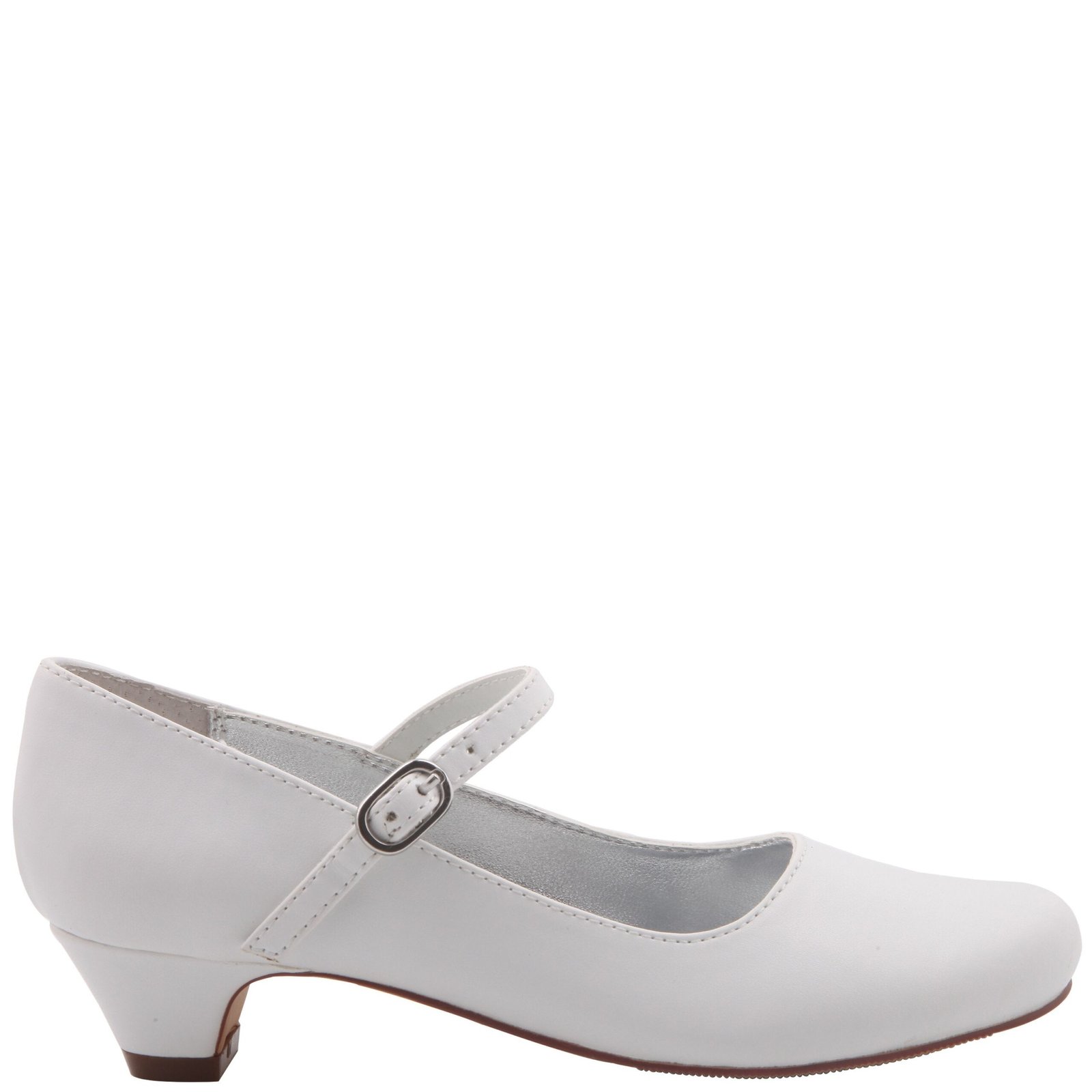 Nina Shoes Girls Seeley White Smooth