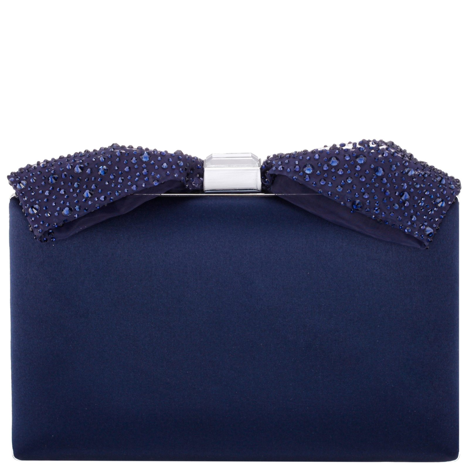 Nina Shoes Selena Navy Glass Crystals Minaudiere