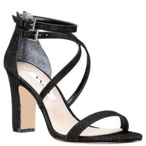 Nina Shoes Shari Glitter-Black
