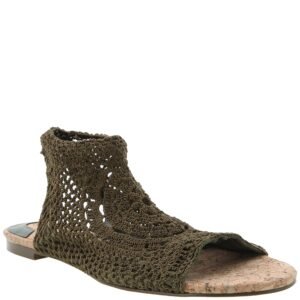 Nina Shoes Smile Olive Stretch Elastic