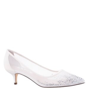 Nina Shoes Sofie Black Low Heel Pointy Toe Classic Dress Pump