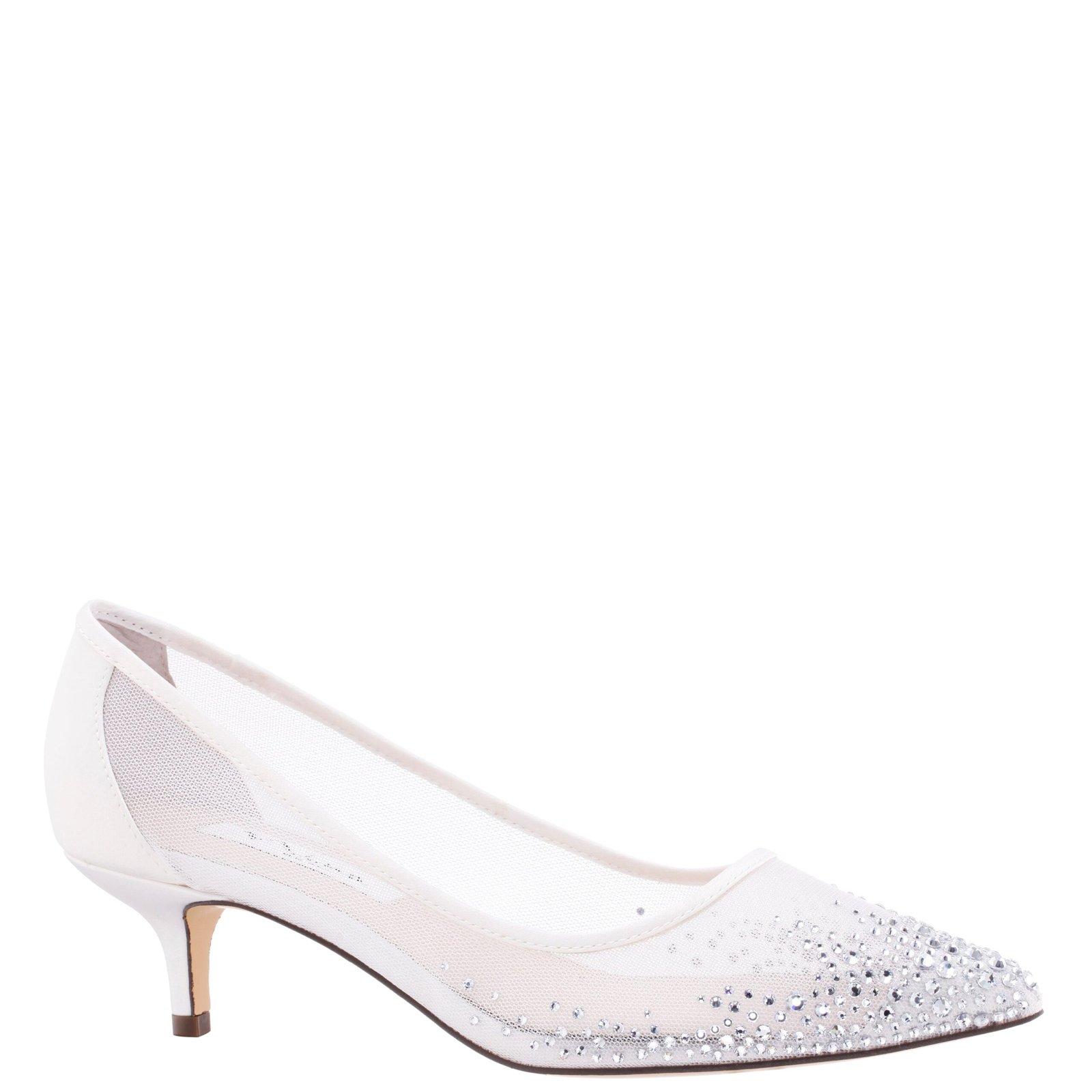 Nina Shoes Sofie Black Low Heel Pointy Toe Classic Dress Pump