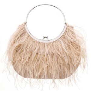 Nina Shoes Splash Women's Pearl Rose Feather Adorned Kiss