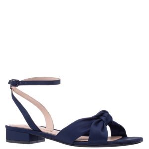 Nina Shoes Sulma New Navy Ankle Strap Flat-Shoe Sandals