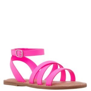 Nina Shoes Girls Swirla Neon Magenta