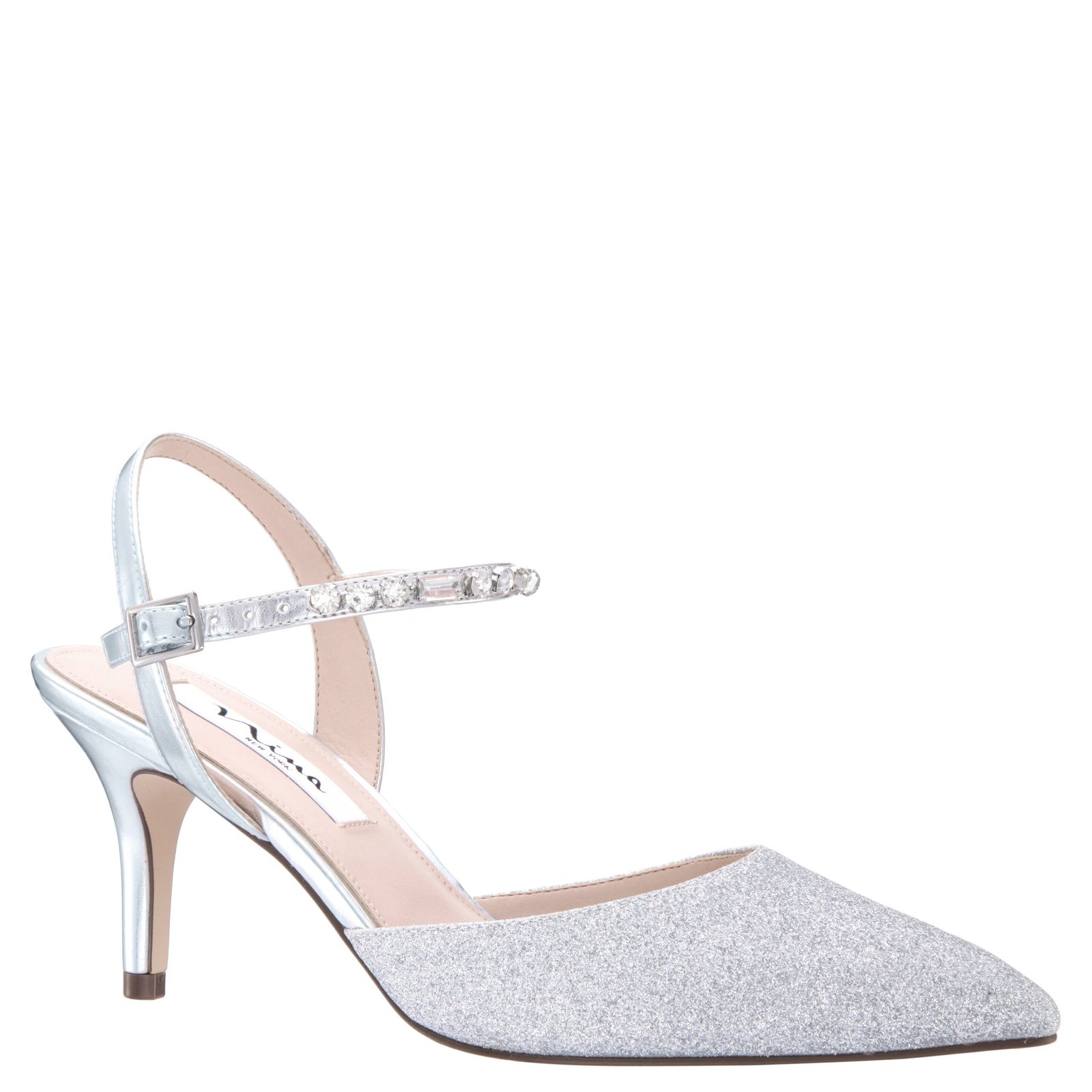Nina Shoes Tonya Silver Glitter