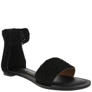 Nina Shoes Union Black Stretch Elastic