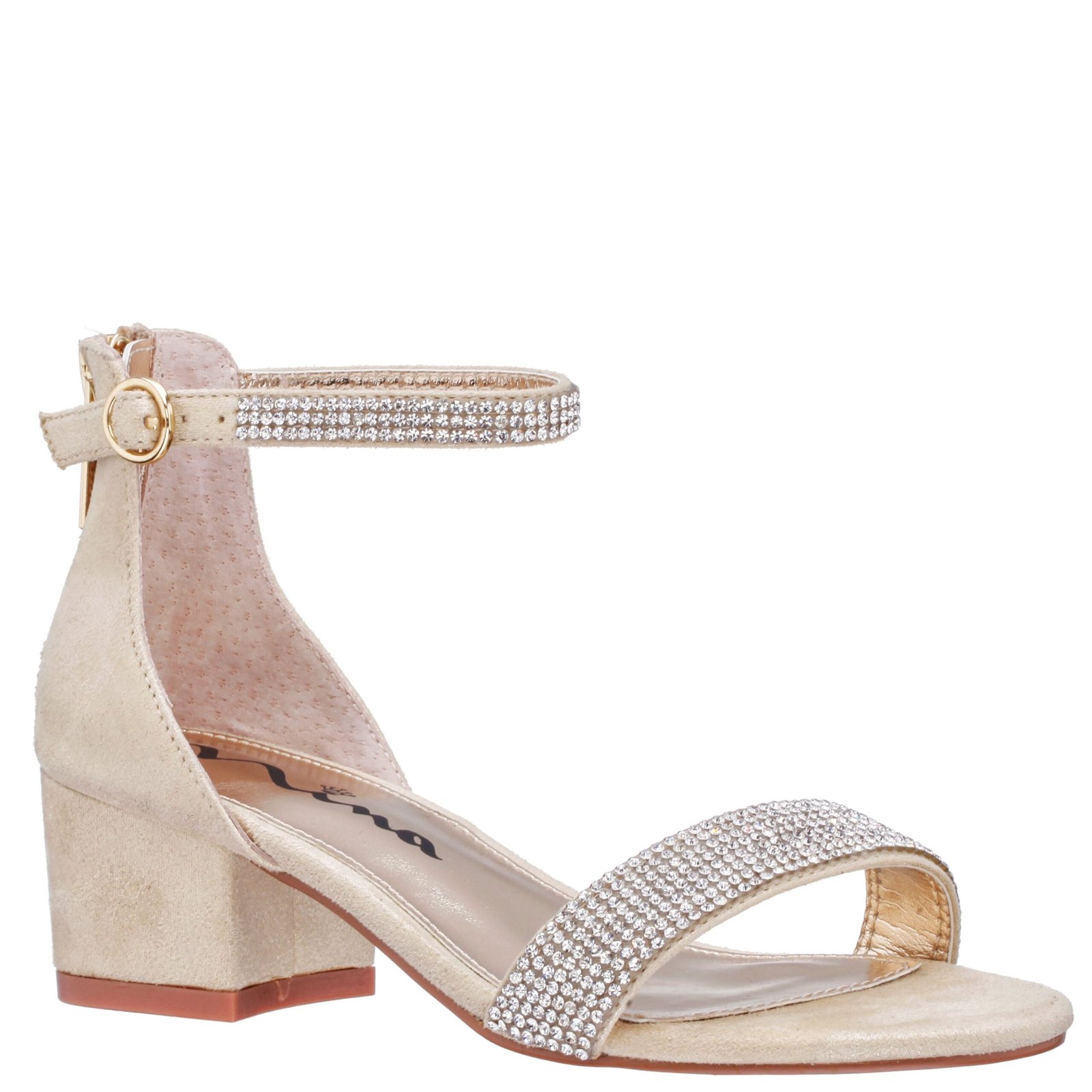 Nina Shoes Girls Valetta Platino-Shimmer