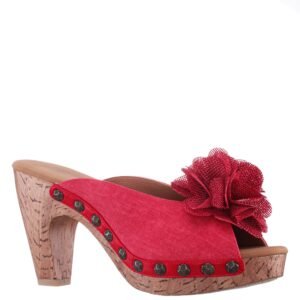 Nina Shoes Veneto Poppy Slip On High-Heel Platform Sandals