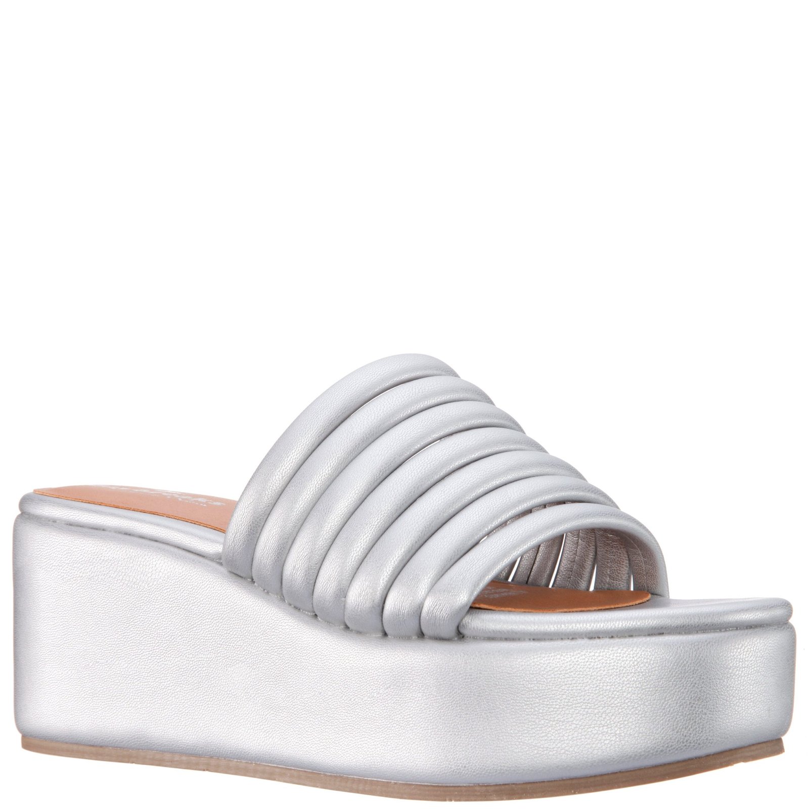Nina Shoes Verve Silver Nappa Pu