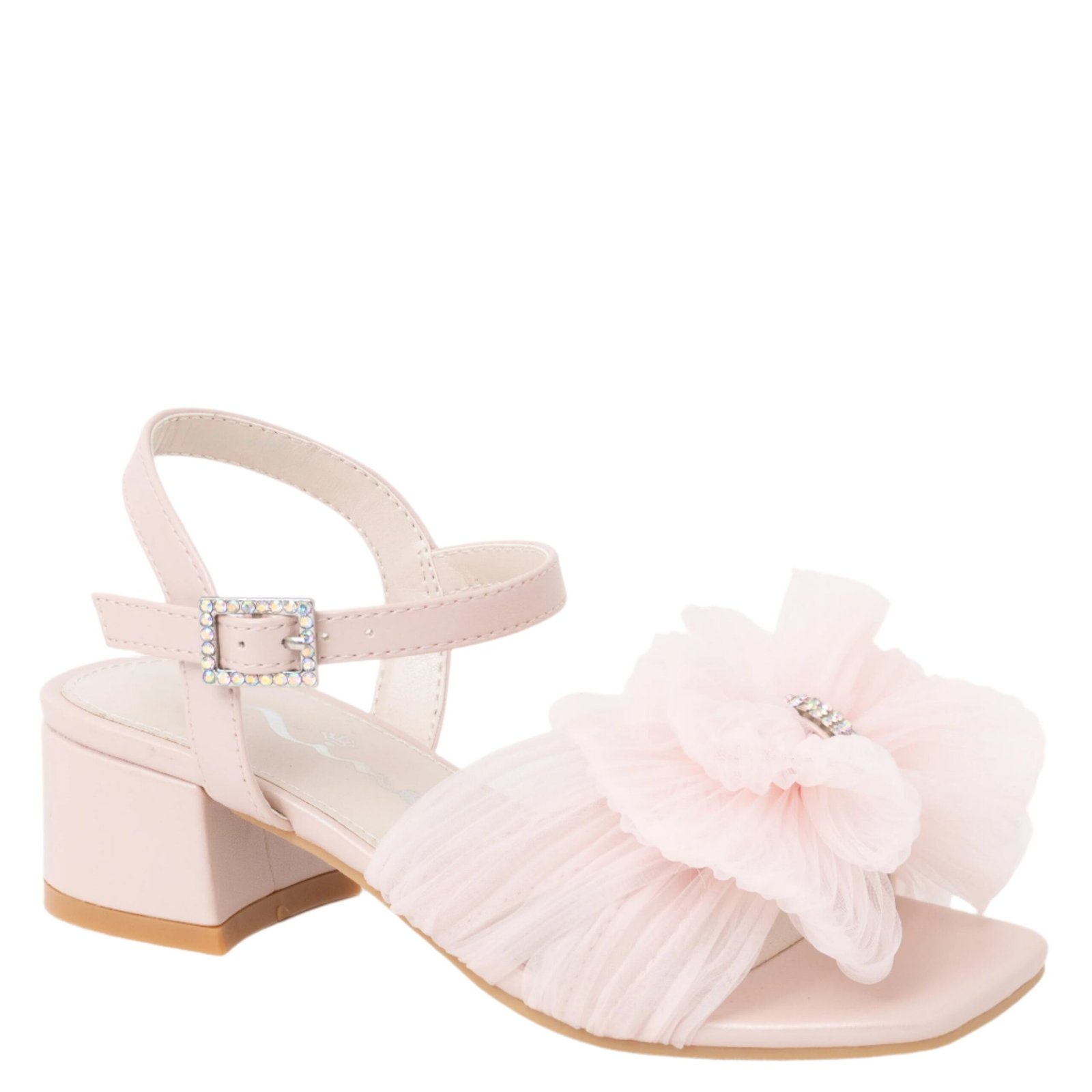 Nina Shoes Girls Viki Blush Heel Sandal