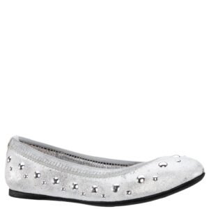 Nina Shoes Girls Wilynda Silver Shimmer