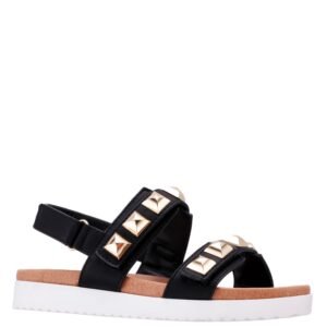 Nina Shoes Girls Ziwa Black-Smooth