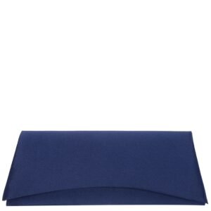 Nina Shoes Zoey Navy Satin Clutch