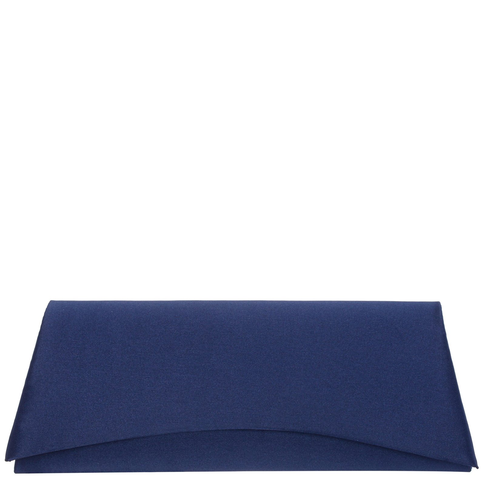 Nina Shoes Zoey Navy Satin Clutch