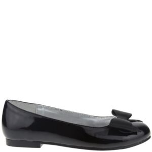 Nina Shoes Girls Pegasus Black Patent