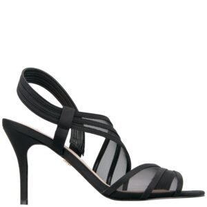 Nina Shoes Vitalia Black Satin