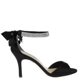 Nina Shoes Vinnie Black Satin