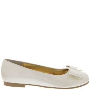 Nina Shoes Girls Pegasus Ivory Patent